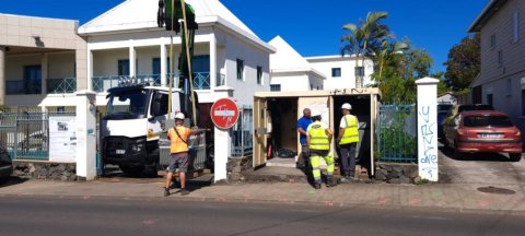 Livraison d'un transformateur de puissance d'une capacité de 250 kVA à Saint-Pierre